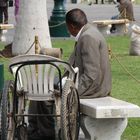 Rollstuhl auf peruanisch