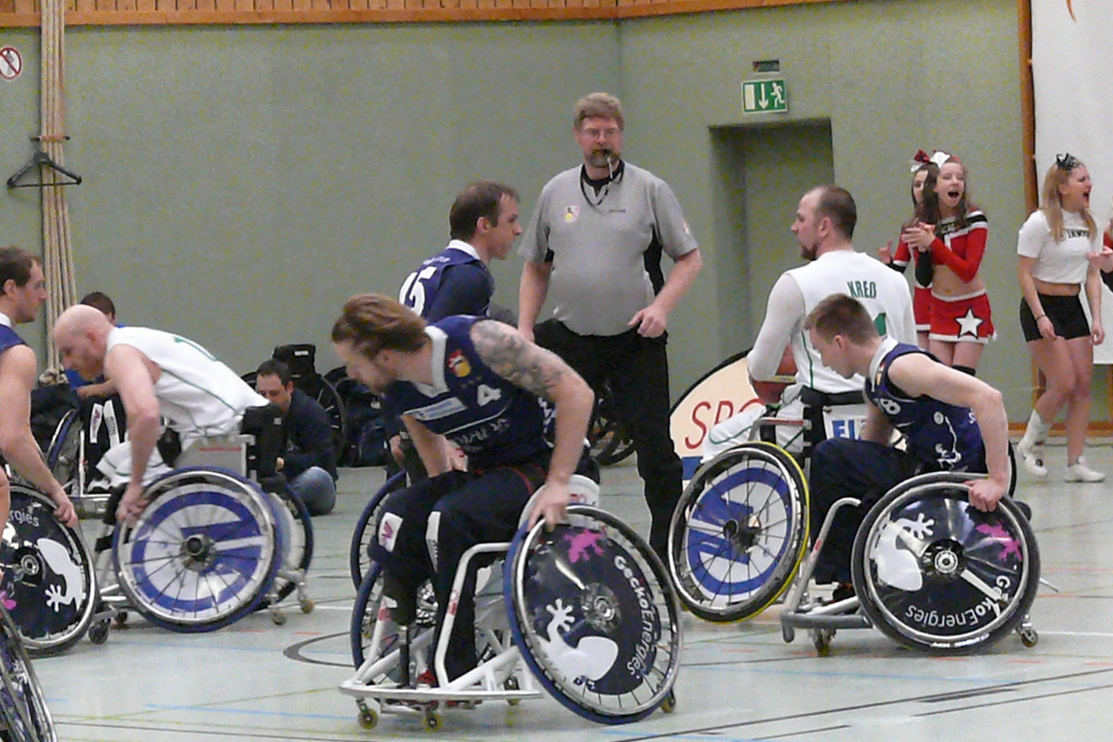 Rollstuhl Bascetball