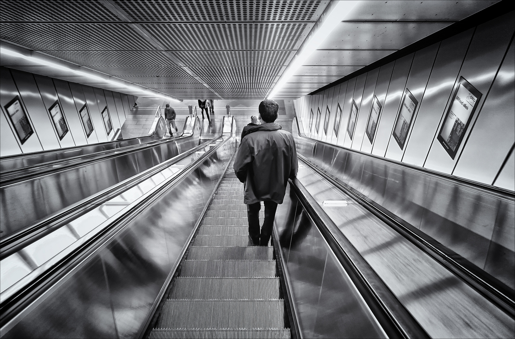 Rolltreppe am Stephansplatz