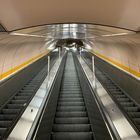 Rolltreppe an der U-Bahnstation Bochum Nord