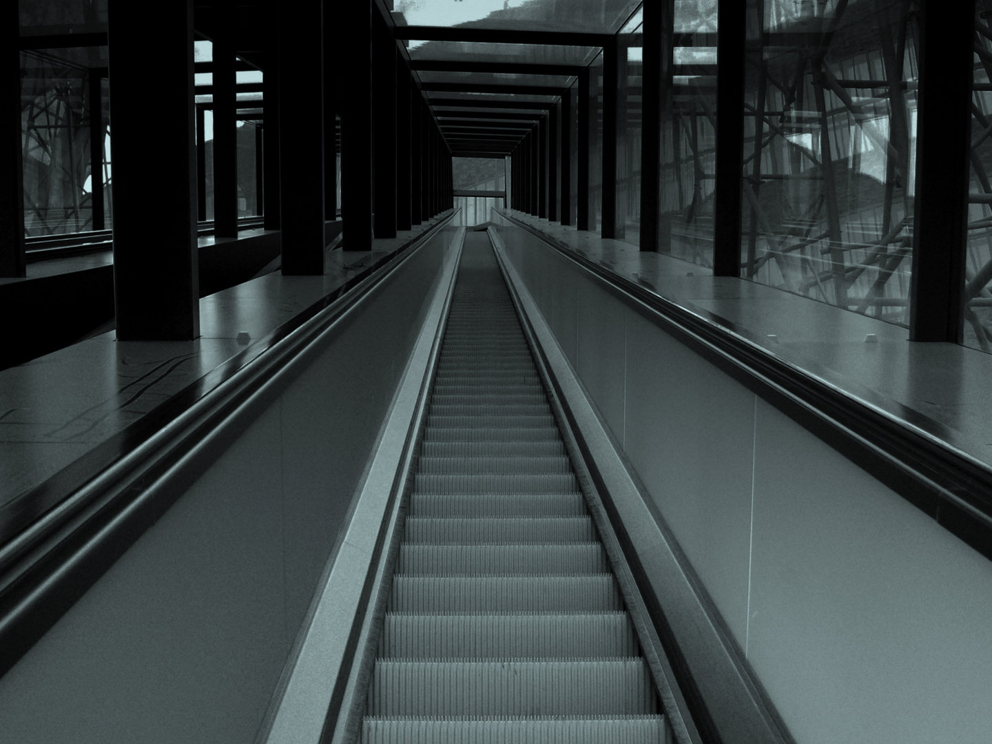 Rolltreppe auf Zollverein