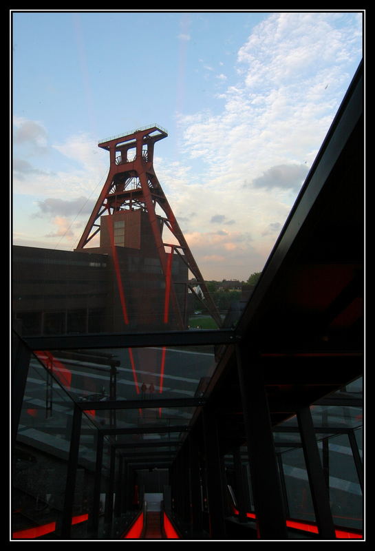 Rolltreppe auf Zollverein