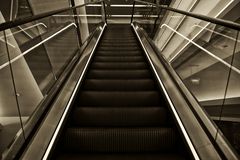 Rolltreppe...