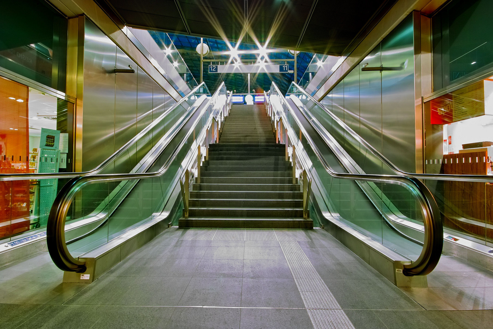 Rolltreppe Hauptbahnhof