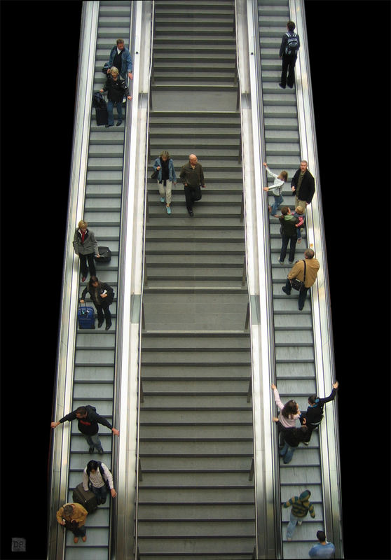 Rolltreppe Hauptbahnhof Berlin