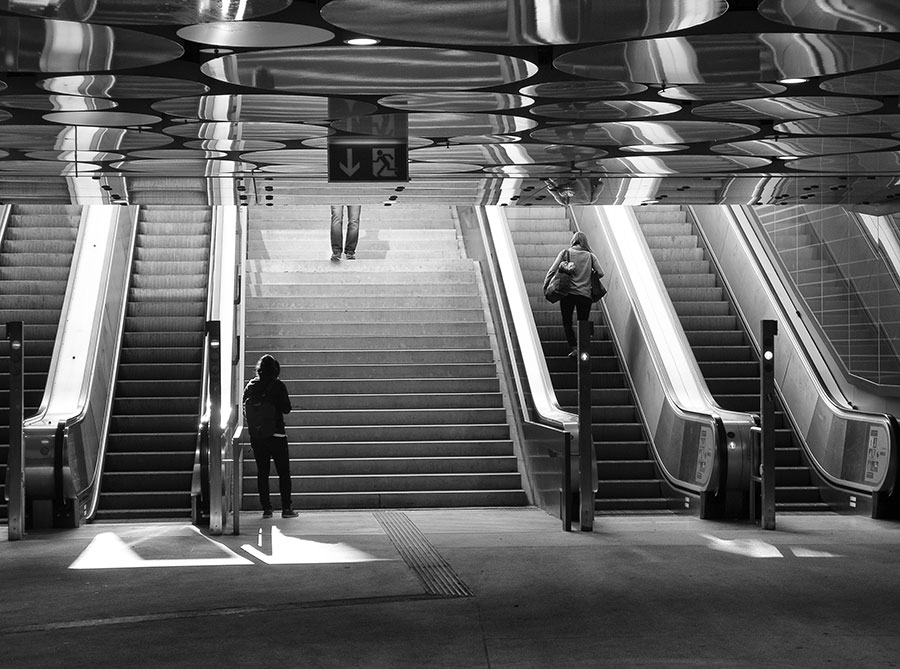 Rolltreppe I geändert