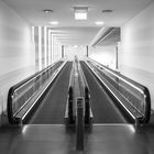 Rolltreppe im Bundestag