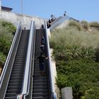 Rolltreppe im Freien 