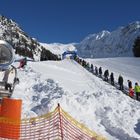 Rolltreppe im Schnee 