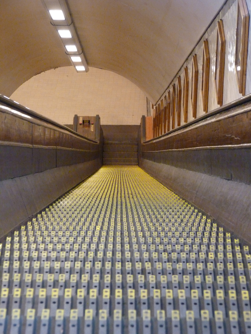 Rolltreppe in Antwerpen