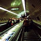 Rolltreppe in Budapest