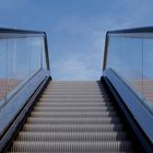 Rolltreppe in den Himmel