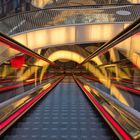 Rolltreppe in der My Zeil in Frankfurt