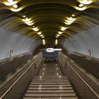 Rolltreppe in der U-Bahnstation Schloß Broich