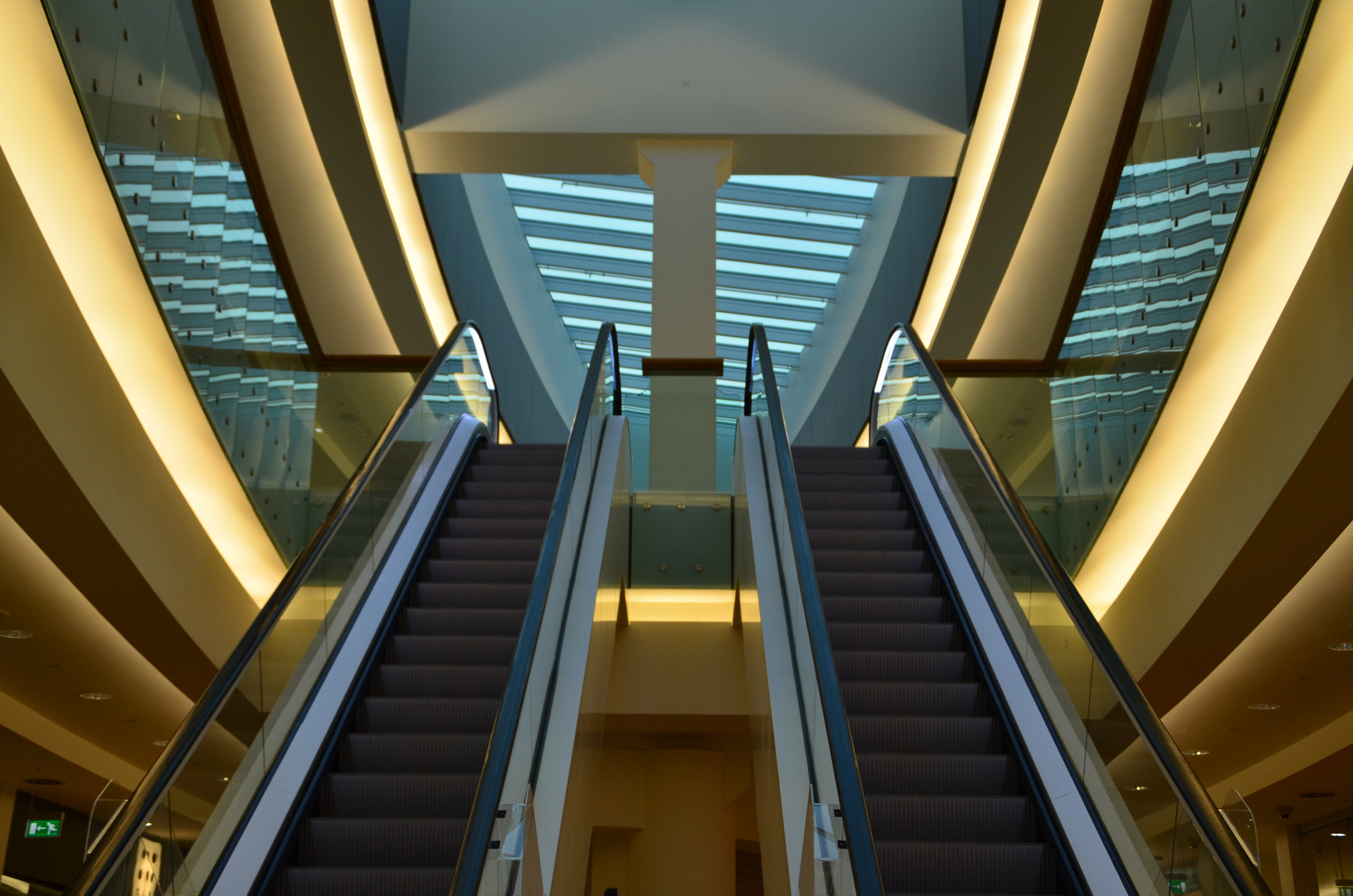 Rolltreppe in Kopenhagen