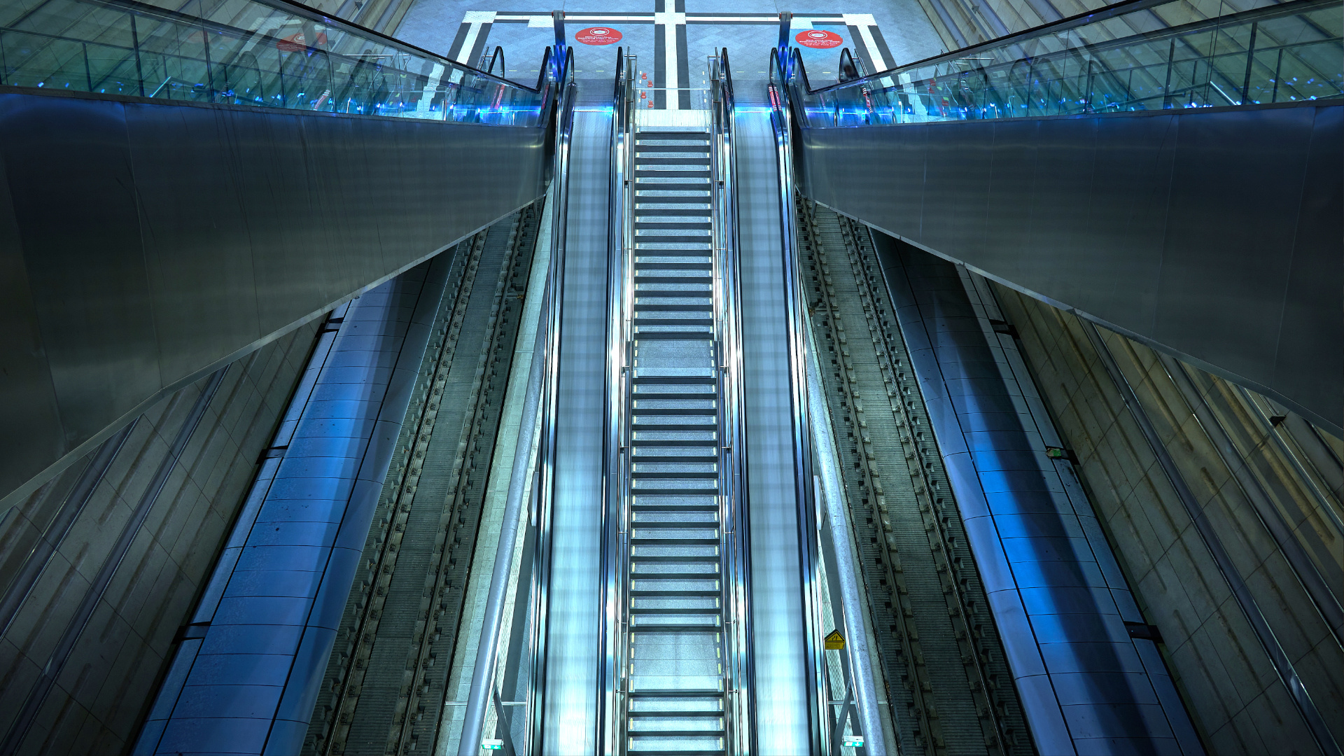 Rolltreppe in Leipzig 