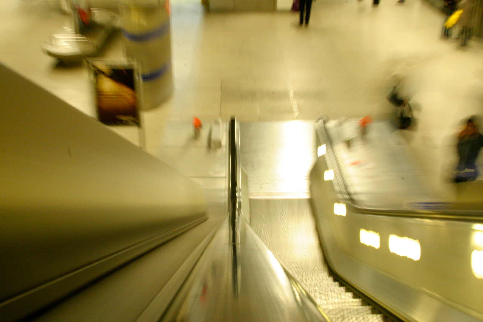 Rolltreppe in London