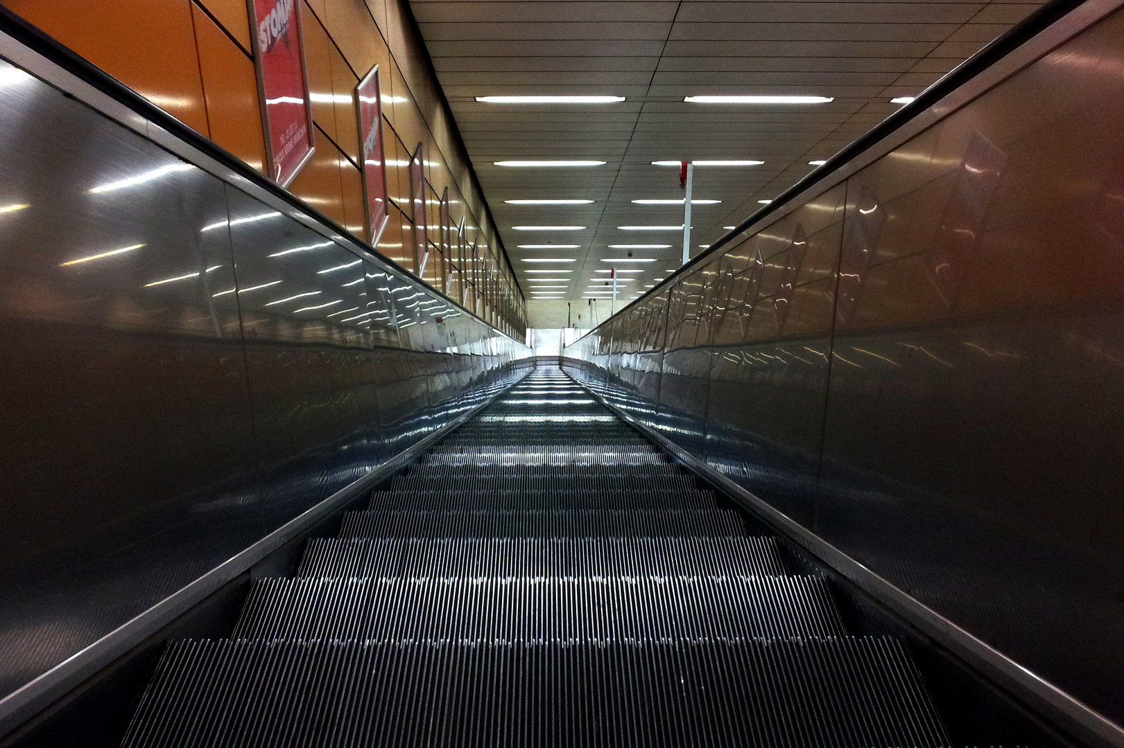 Rolltreppe - U-Bahn München