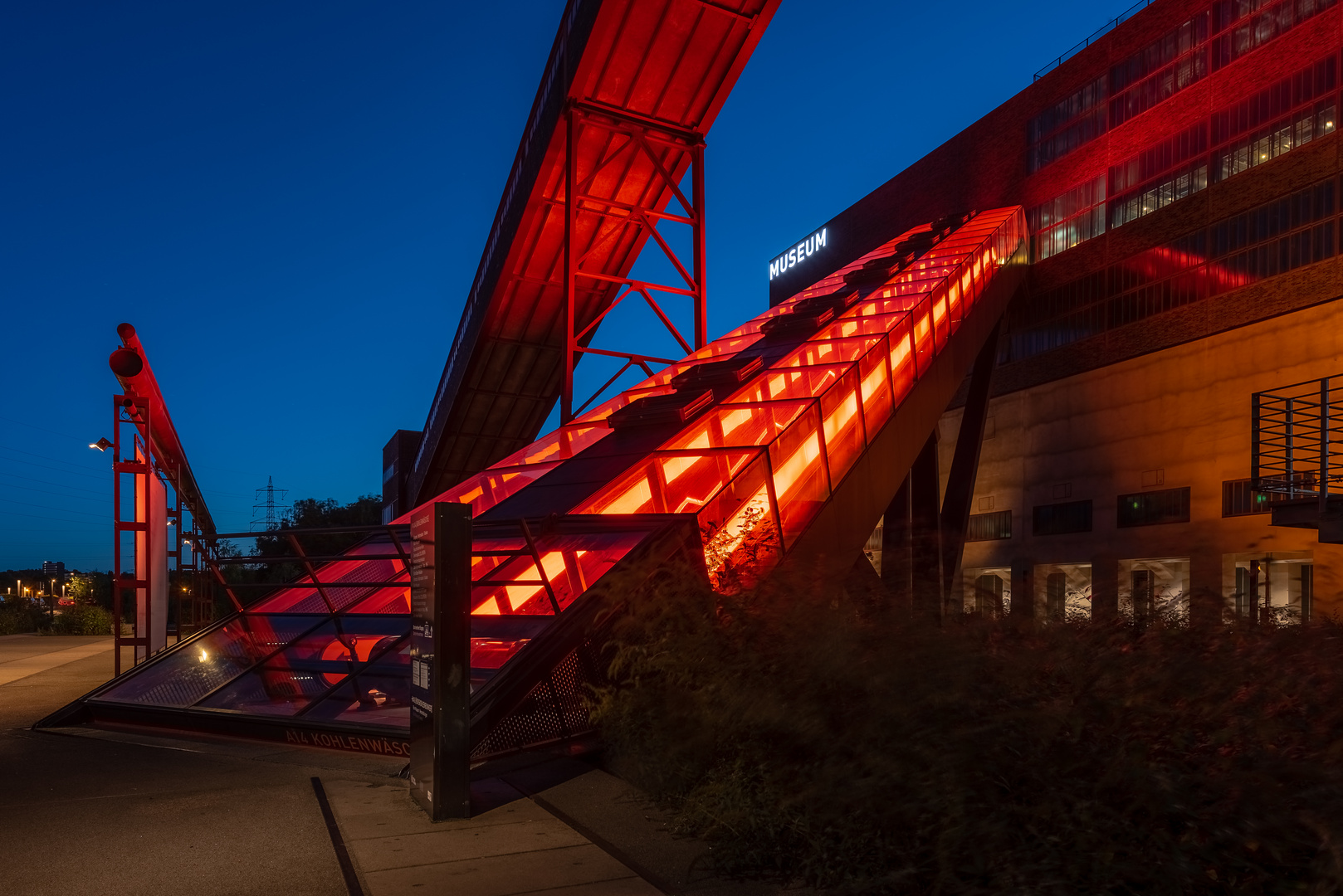 Rolltreppe zum Ruhr Museum 