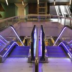 Rolltreppe zur U-Bahn
