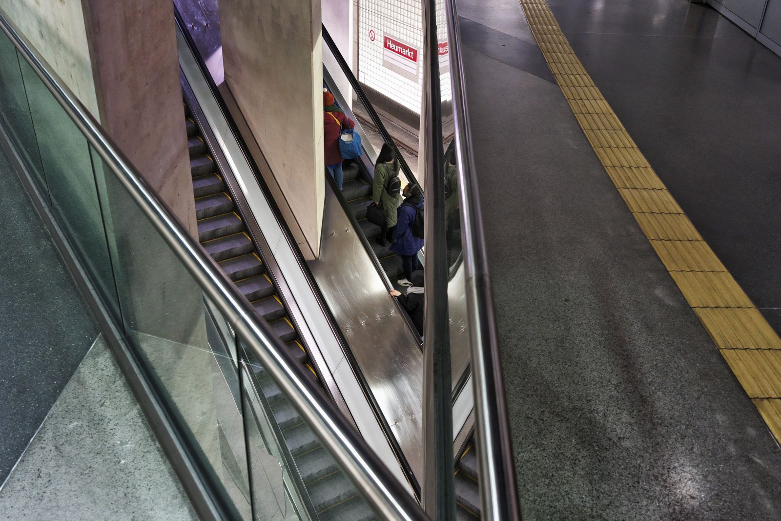 Rolltreppen am Heumarkt