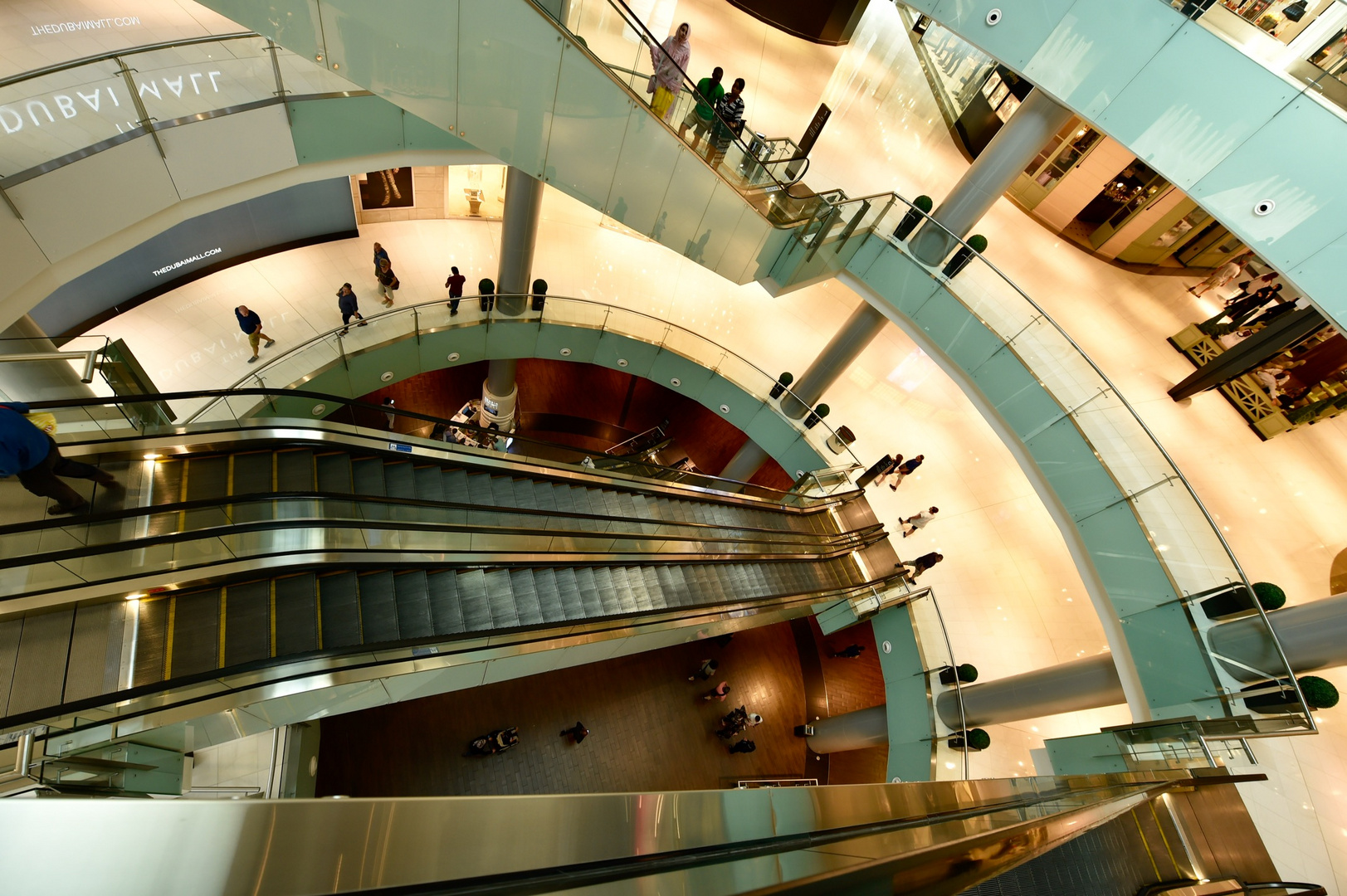 Rolltreppen Durcheinander 