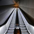 Rolltreppen im 9/11 Museum, New York