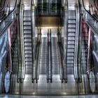 Rolltreppen in der Markthalle Rotterdam