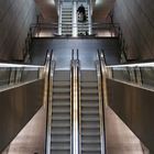 Rolltreppen in Københaven´s neuer U-Bahn