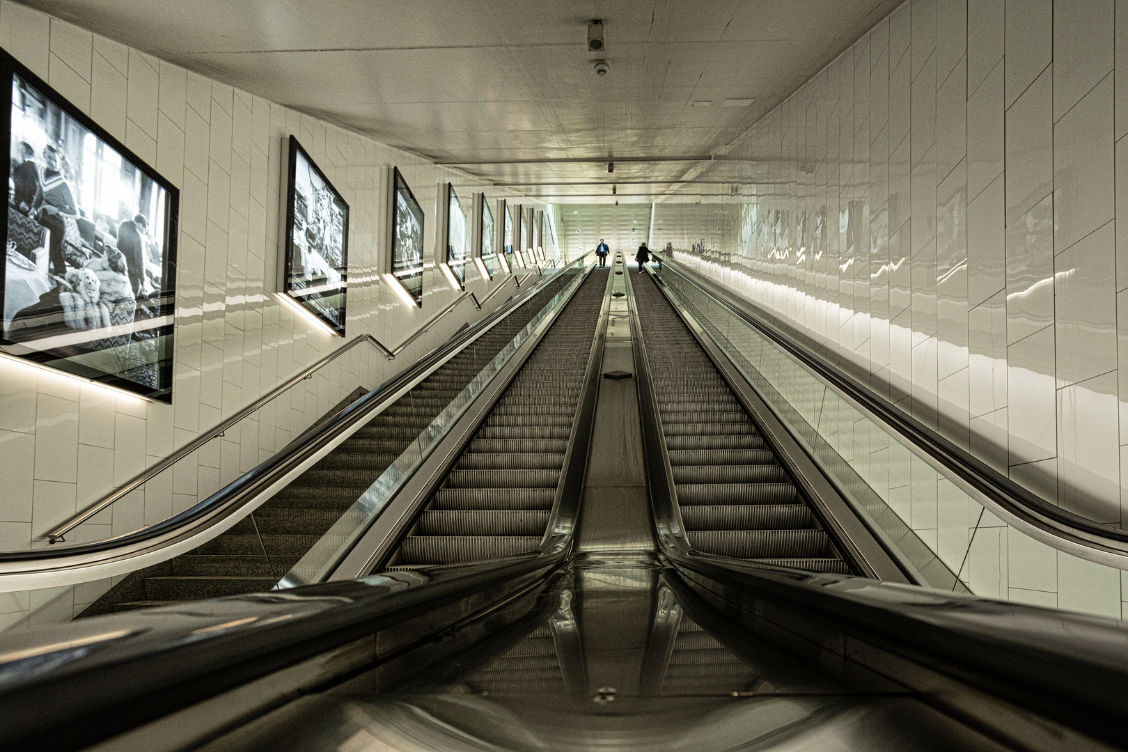 Rolltreppen Sankt Moritz