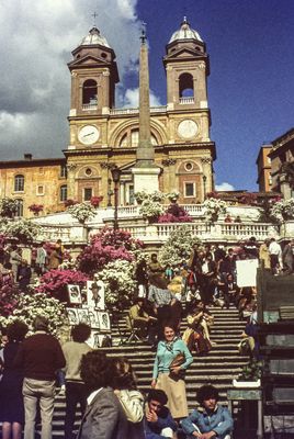 Rom 1980 - Spanische Treppe