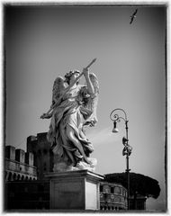 Rom #4 - Ein Engel auf der Brücke zur Engelsburg (Castello S. Angelo)