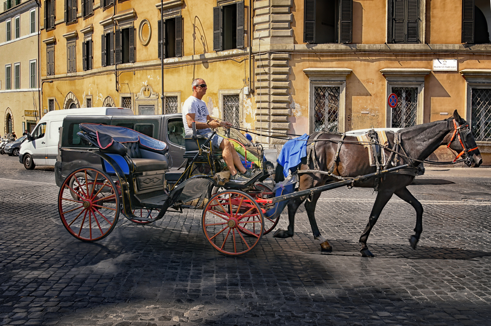 Rom an der Piazza Venezia