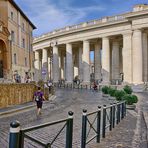 ROM   - Auf dem Weg zur Basilica di San Pietro -