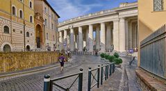 ROM   - Auf dem Weg zur Basilica di San Pietro -