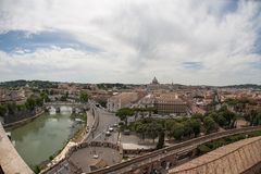 Rom Aussicht von der Engelsburg