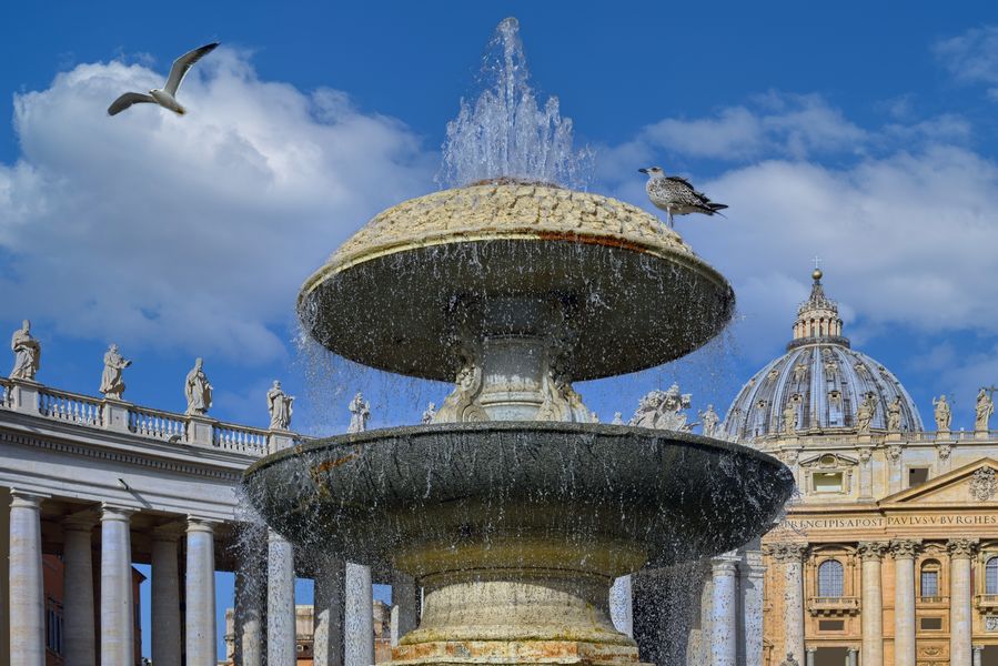 -Rom - Basilica di San Pietro nella Città del Vaticano -