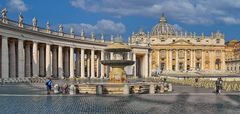 Rom-Basilica-di-san-Pietro-nella-citta-del-Vaticano-