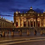 Rom   - Basilika Sankt Peter im Vatikan -
