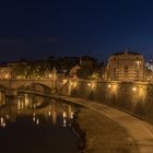 Rom bei Nacht von der Engelsbrücke