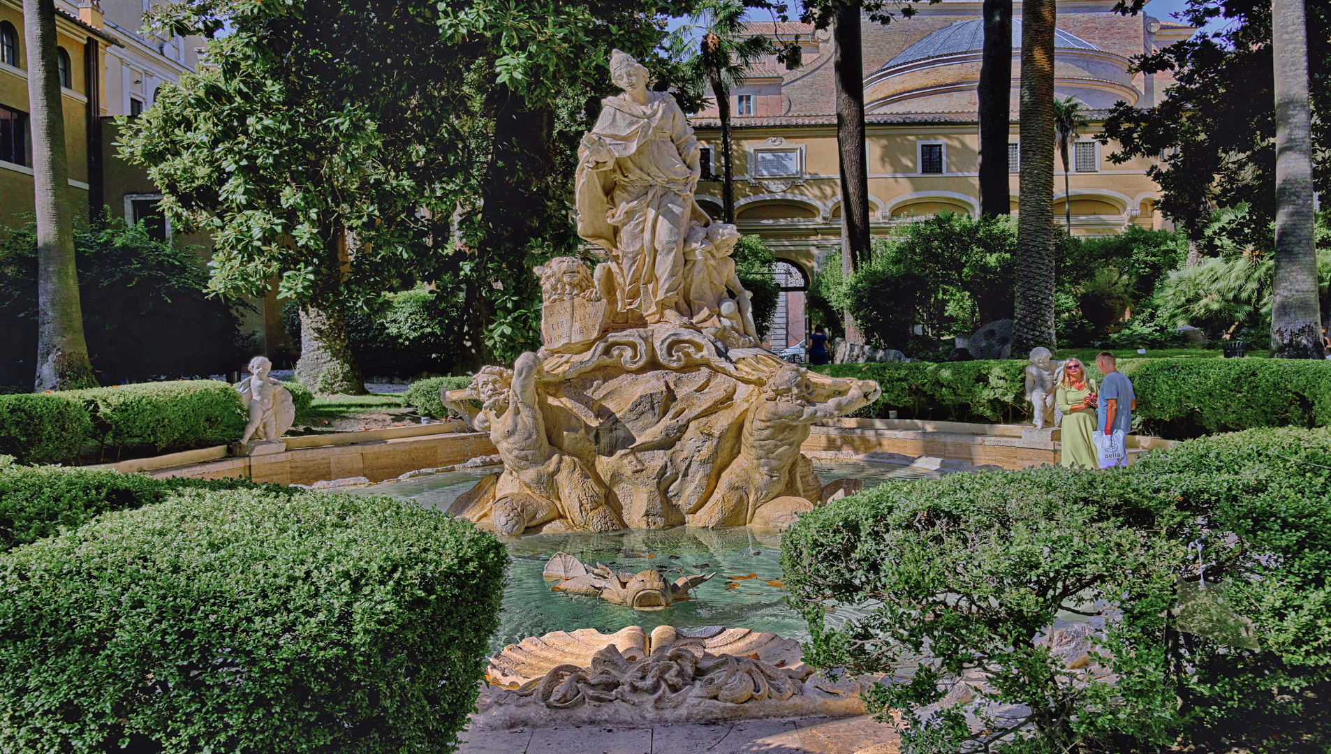 ROM   -  Brunnen Venezia sposa il mar -