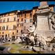 Rom, Brunnen vor dem Panteon (Piazza della Rotonda)