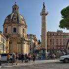 Rom  -  Colonna Traiana, Le Domus Romane di Palazzo Valentini, Chiesa di Santa Maria di Loreto