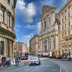 Rom, Corso Vittorio Emanuele II. und Sant'Andrea della Valle