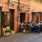 ROM   - Eine urige Bar in Trastevere -