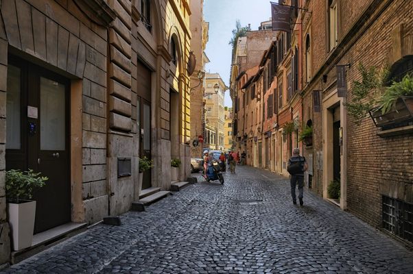 Rom eines der vielen Gassen