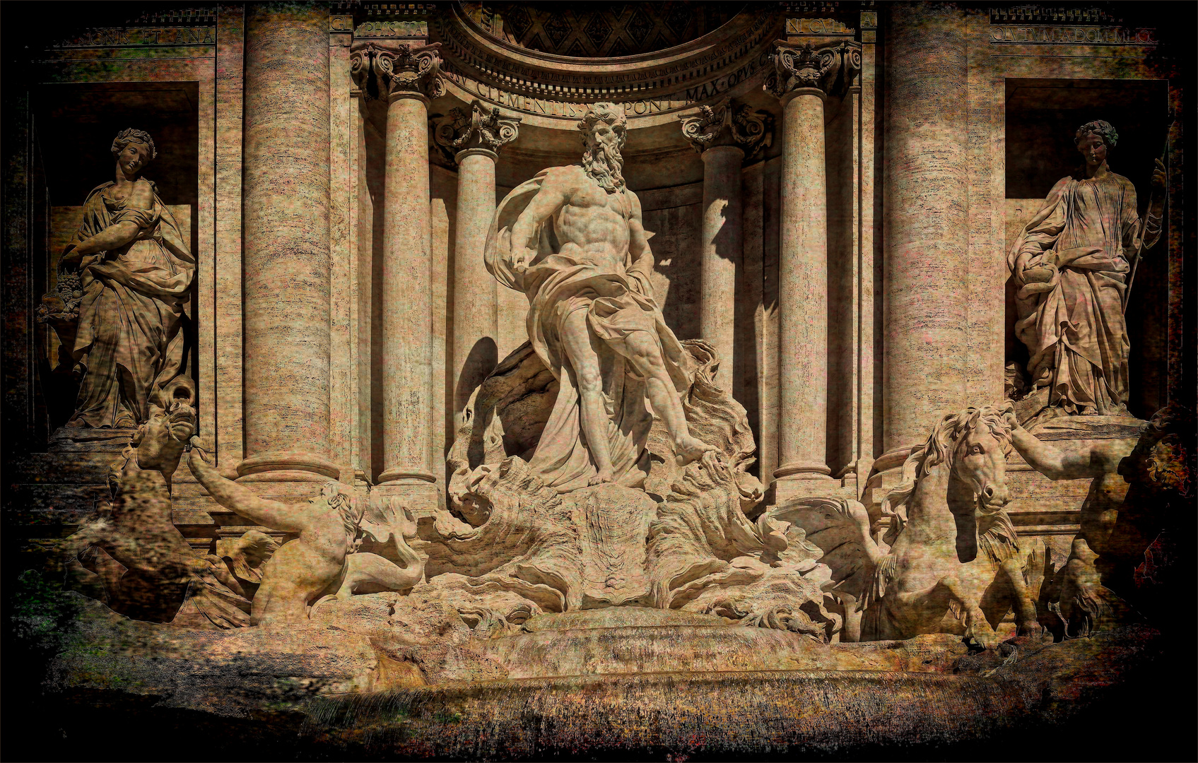 ROM   - Fontana die Trevi - 