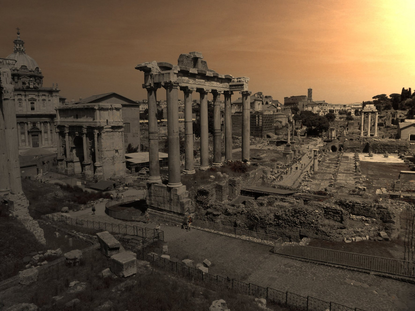 Rom - Forum Romanum