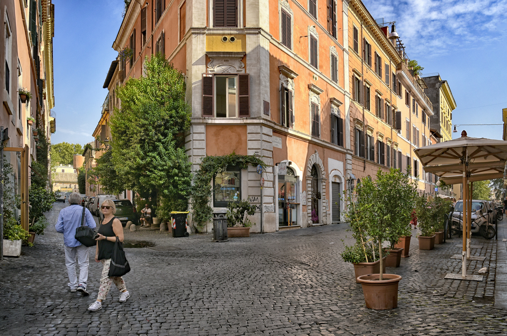 Rom hat tolle Eckhäuser 