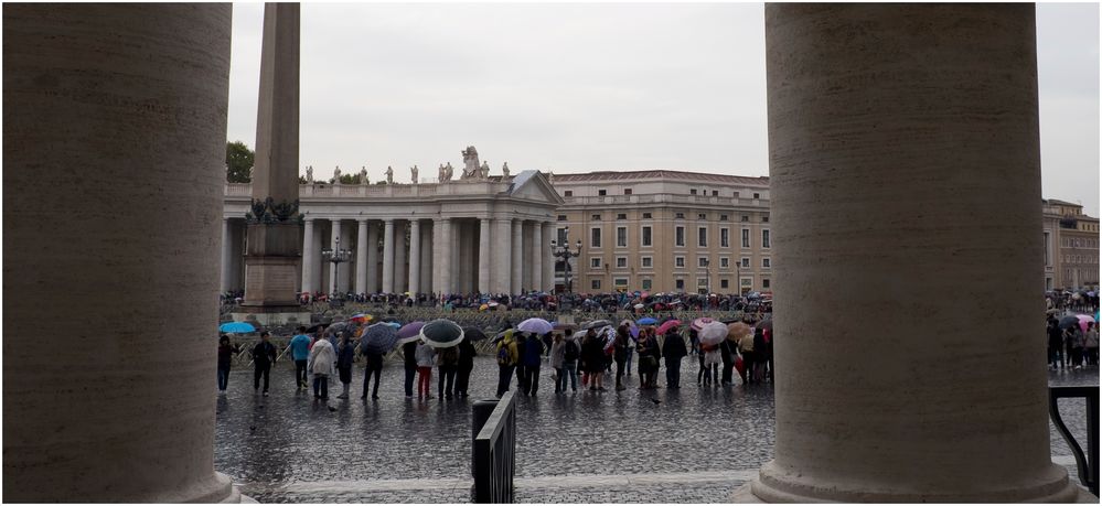 Rom im Regen